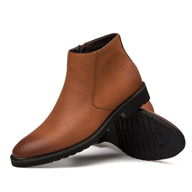 Зимние сапоги Для мужчин 2018 Новый Мужские ботинки Высококачественная зимняя