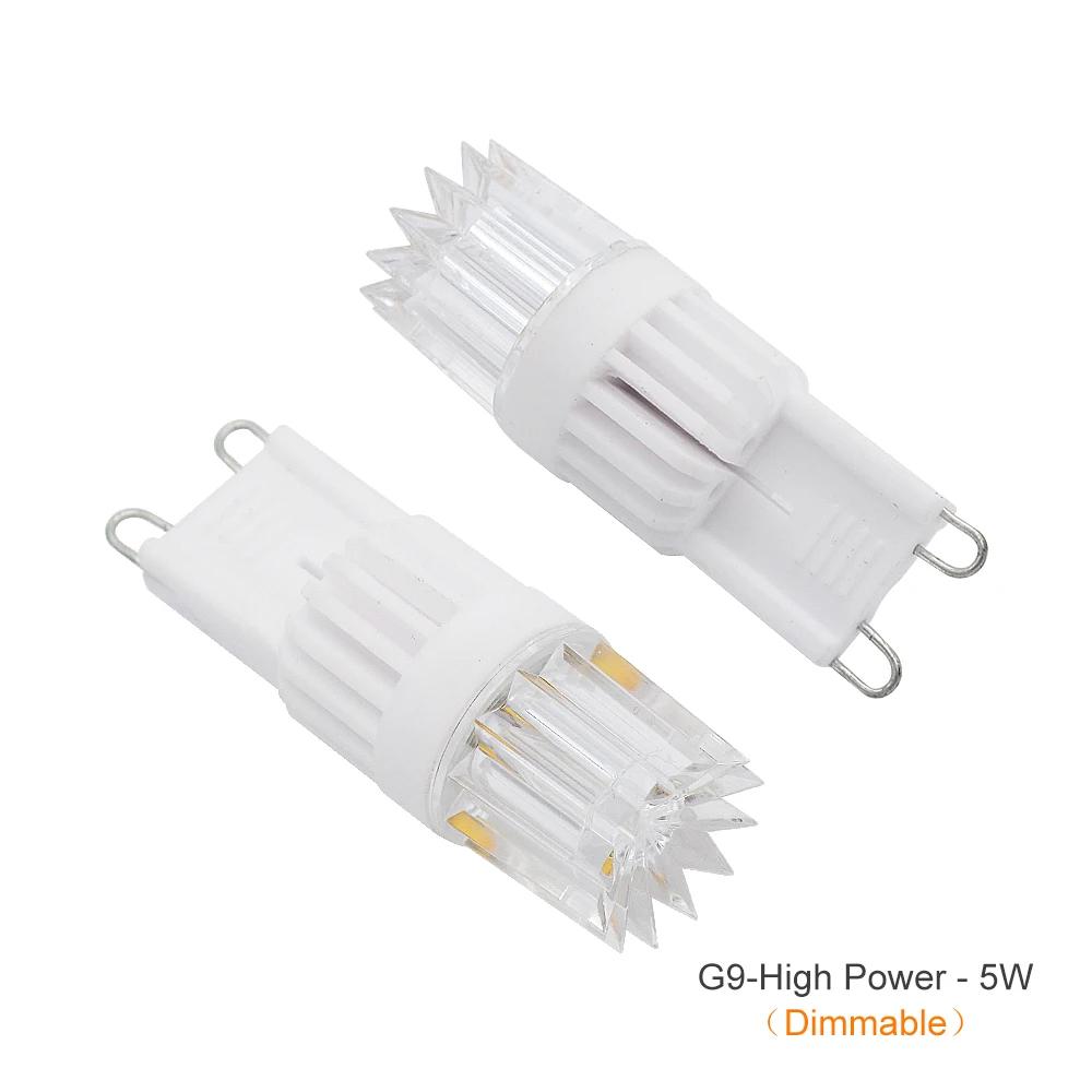 ANBLUB Lamparas G9 3 Вт 5 Вт Светодиодный светильник с регулируемой яркостью, переменный ток 220 в 230 В, лампа в форме свечи, замена 20 Вт 30 Вт 40 Вт, галогенный светильник, люстра-прожектор