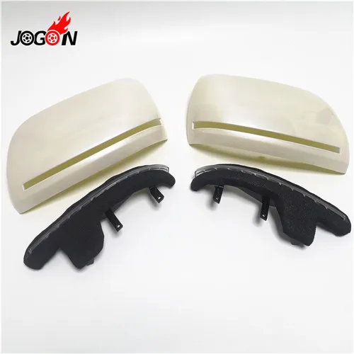 Pearl White 4pcs Светодиодный динамический поворотный сигнальный проблесковый огонь последовательный боковое крыло индикатор для зеркала свет для Toyota Land Cruiser FJ200 J200 LC200 2010 - Цвет: Pearl White 4pcs