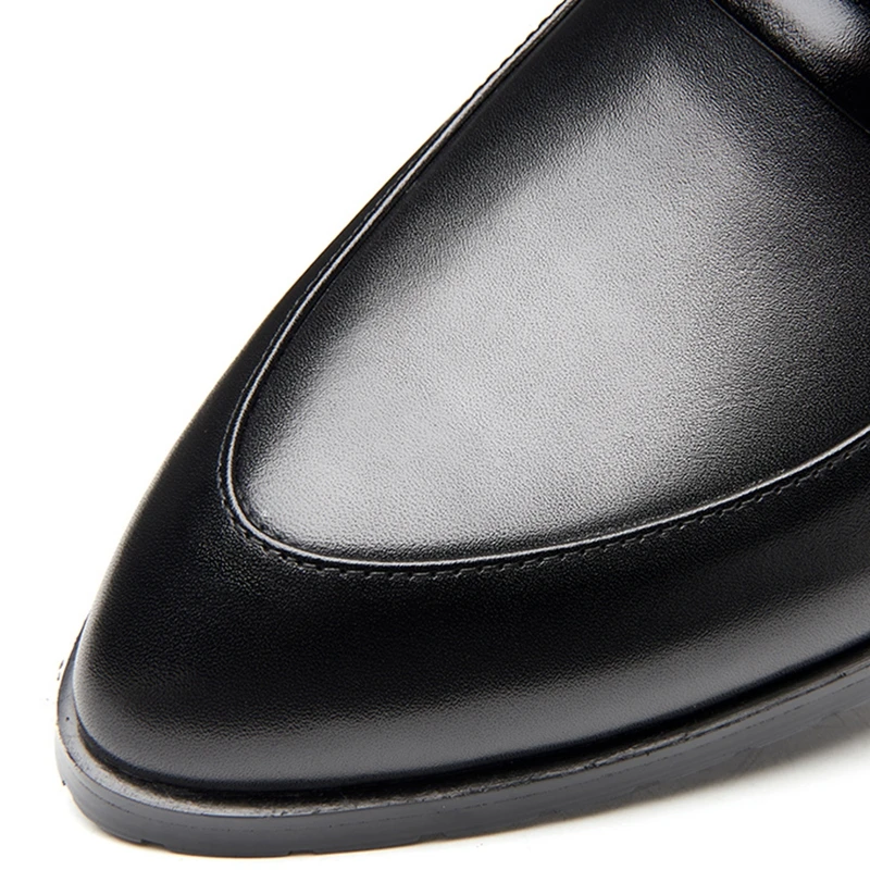 2019 Classic Design Man Casual Shoes Genuine Leather Rhinestone Loafers Round Toe Men's Handmade Wedding Party Flats SS465 | Обувь