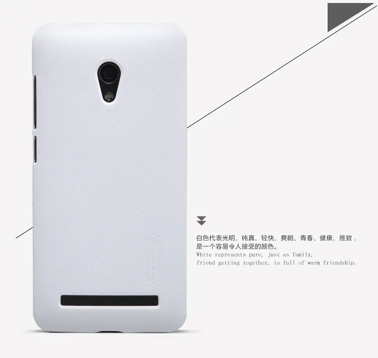 NILLKIN супер матовый Защитный матовый жесткий чехол-накладка для Asus Zenfone 5 Lite A502CG чехол для телефона s