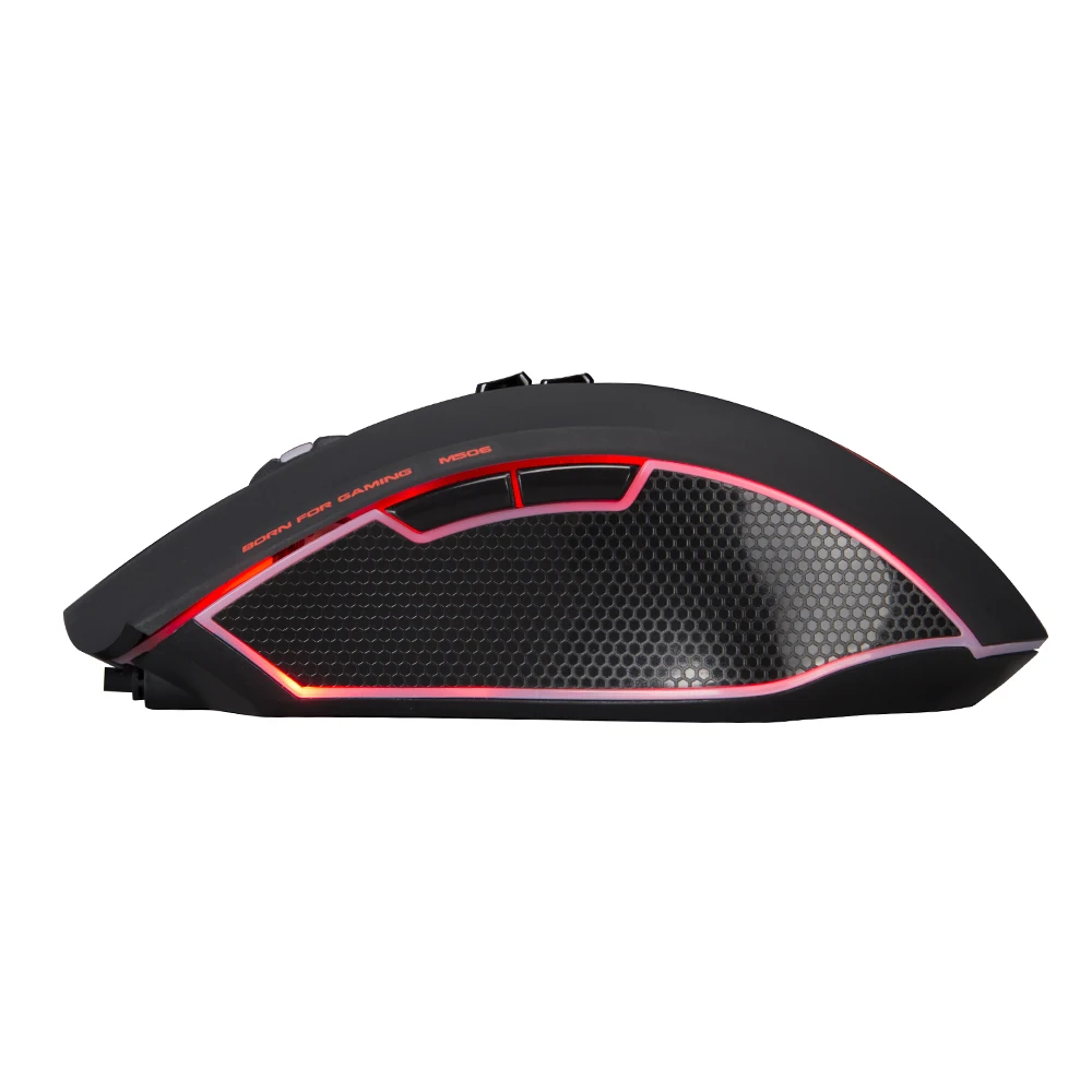 MARVO M506 игровой Мышь, 7 кнопок светодиодный Подсветка проводной Мышь, регулируемые Точек на дюйм Оптический Эргономичный USB Мыши для ПК/ноутбуков/компьютера