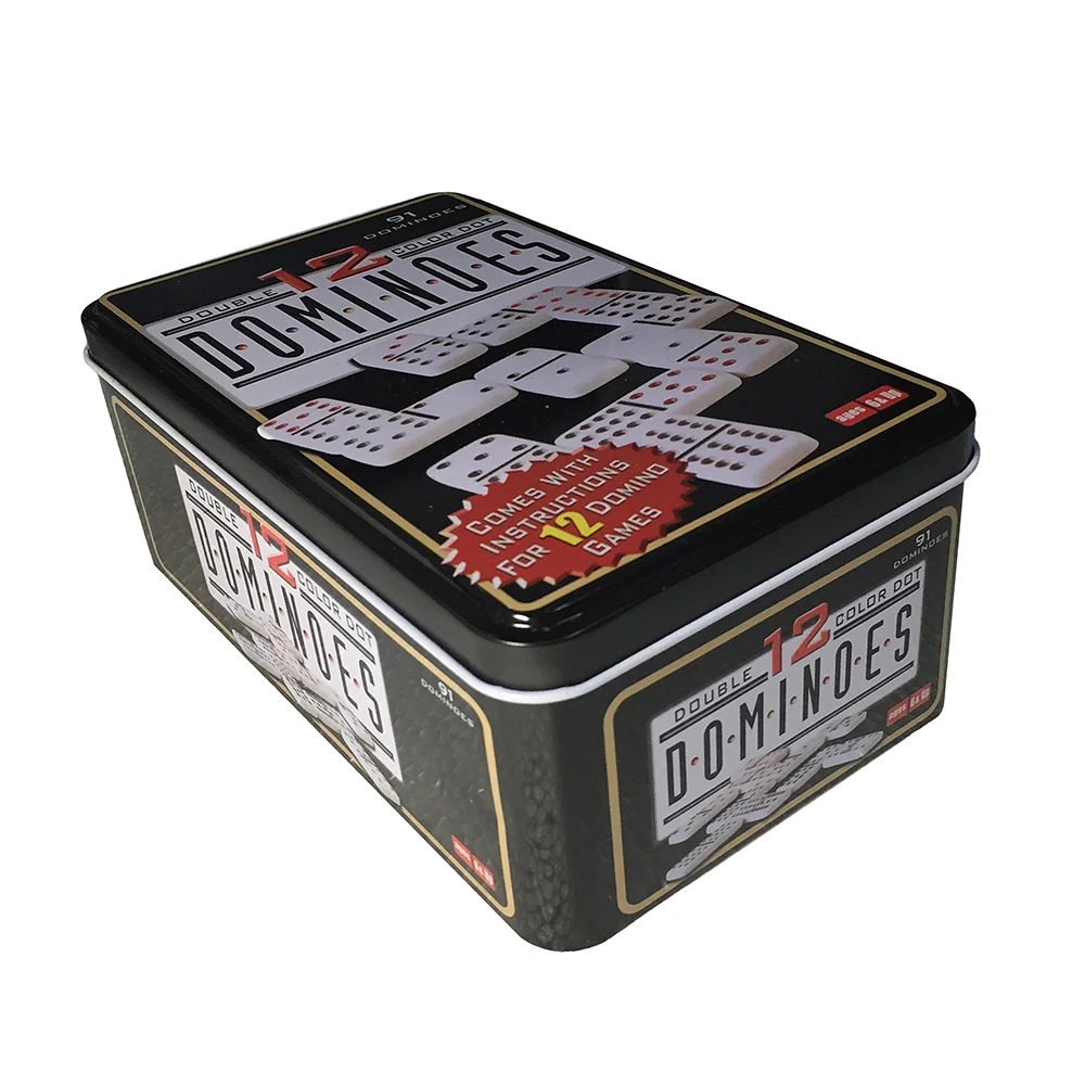 91шт Domino Game двойные 12 домино Пай Гоу Pai Gow настольные игры игрушечные для детей и
