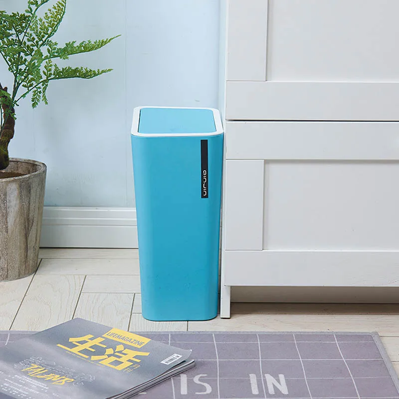 1 шт. креативный пресс мусорный бак для ванной кухни гостиной офиса мусорное