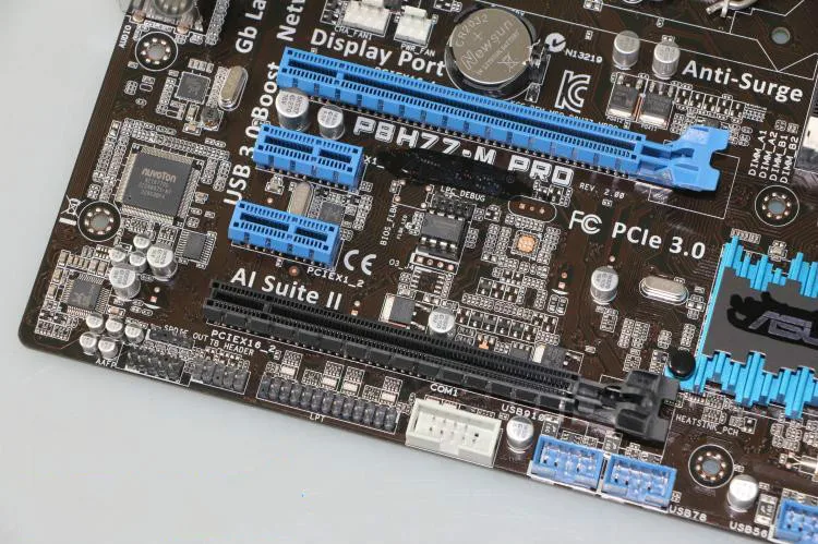 Используется для Asus P8H77-M PRO Материнская плата H77 Socket LGA 1155 i3 i5 i7 DDR3 32G SATA3 USB3.0 |