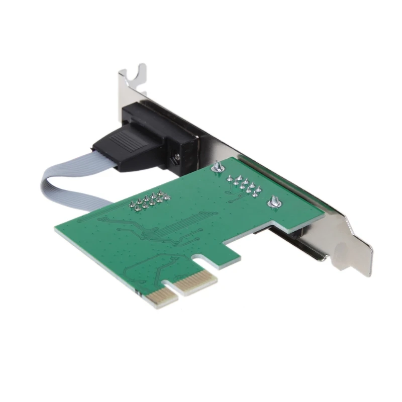 Адаптер PCI E к двойному последовательному DB9 RS232 Express адаптер для