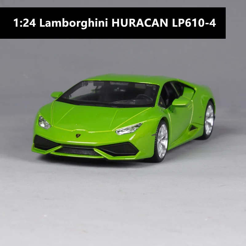 Зеленый Maisto 1:24 Lamborghini LP700-4 моделирование сплав модель автомобиля ремесла украшение коллекция игрушка инструменты подарок - Цвет: Зеленый