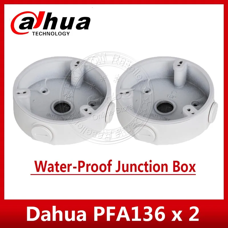 

2PCS/Lot Dahua Waterproof Junction Box PFA136 for Dahua IP Camera IPC-HDW4433C-A& IPC-HDW4233C-A CCTV Mini Dome Camera DH-PFA136