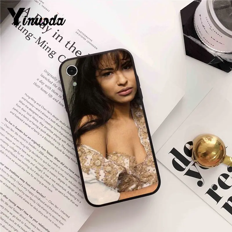 Yinuoda selena quintanilla ТПУ Мягкий силиконовый чехол для телефона чехол для iPhone 8 7 6 6S Plus X XS MAX 5 5S SE XR 10 чехол Fundas Capa