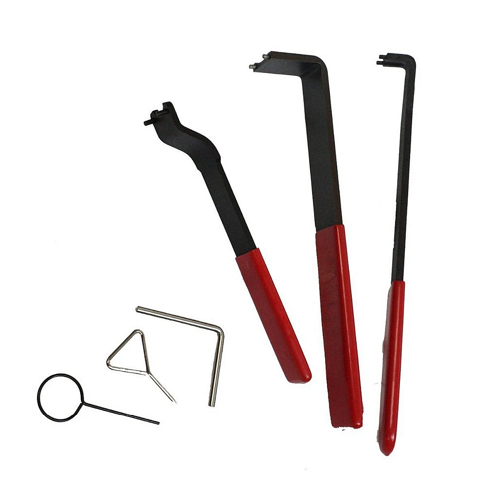 Оптовая продажа 6 шт. гаечные ключи для ремня ГРМ двигателя с двойным штифтом VW Audi