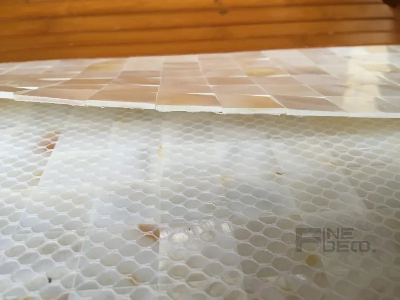 Чистый белый цвет 100% натуральный перламутровый бесшовный узор для украшения