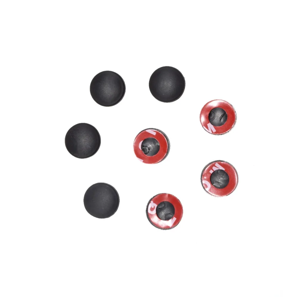 12pcs ABS For KIA Rio K2 K3 K4 K5 KX3 KX5 QL Skoda Yeti Octavia A7 Car Door Lock Screw Protector Cover Black White | Автомобили и