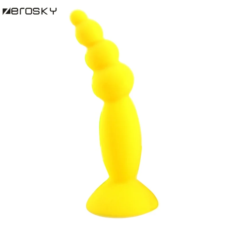 Zerosky Butt Plug Pocket Sex Toys for Women G spot Stimulate Massage Anal with Sucker Anus Expansion Bead Female | Красота и здоровье