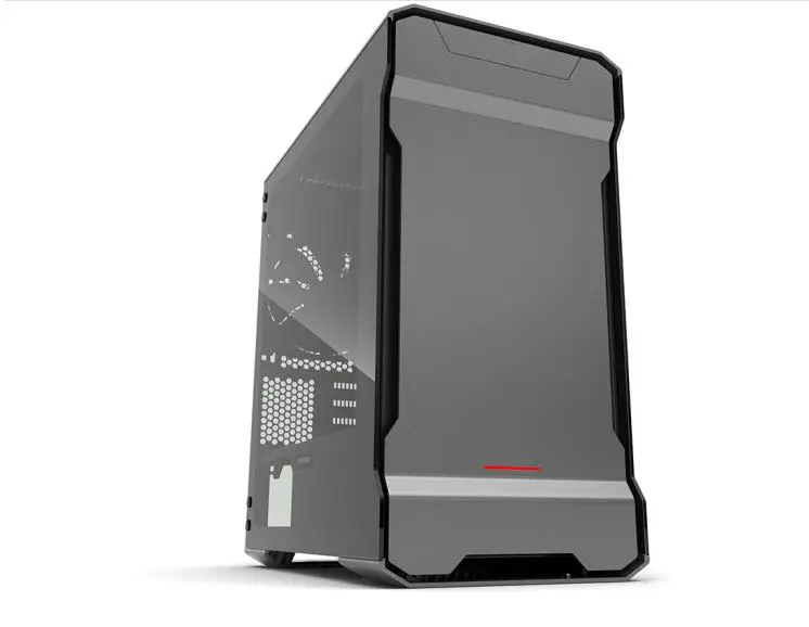 PHANTEKS PK-314ETG из закаленного стекла RGB Алюминиевый чехол для компьютера с водяным охлаждением(поддержка 240& 280 водяного охлаждения/светильник RGB - Цвет: Black mATX