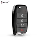 Брелок KEYYOU 10x 34 для автомобильного ключа KIA K3 K2 K5 Rio Sorento Carens Cerato Forte TOY40HYN14 Blade
