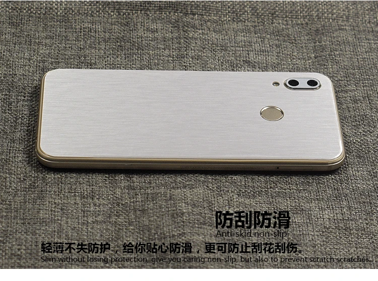 Чехол под шлифованный Металл шаблон для huawei Nova 3i 3 3E мобильный телефон