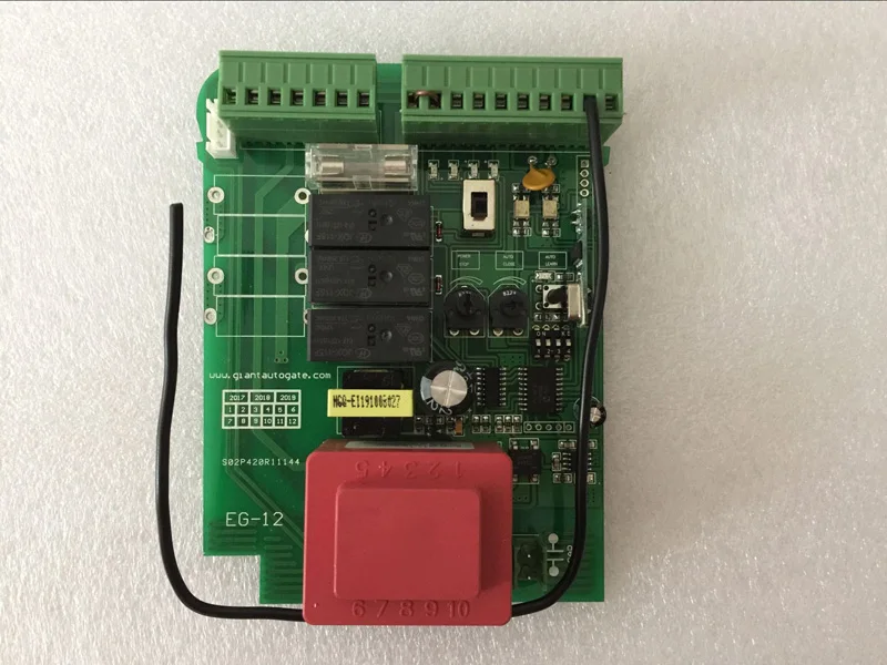 Вход AC220V, раздвижные двигатель открывания ворот pcb програмная панель контроллера карты для плата управления двигателем