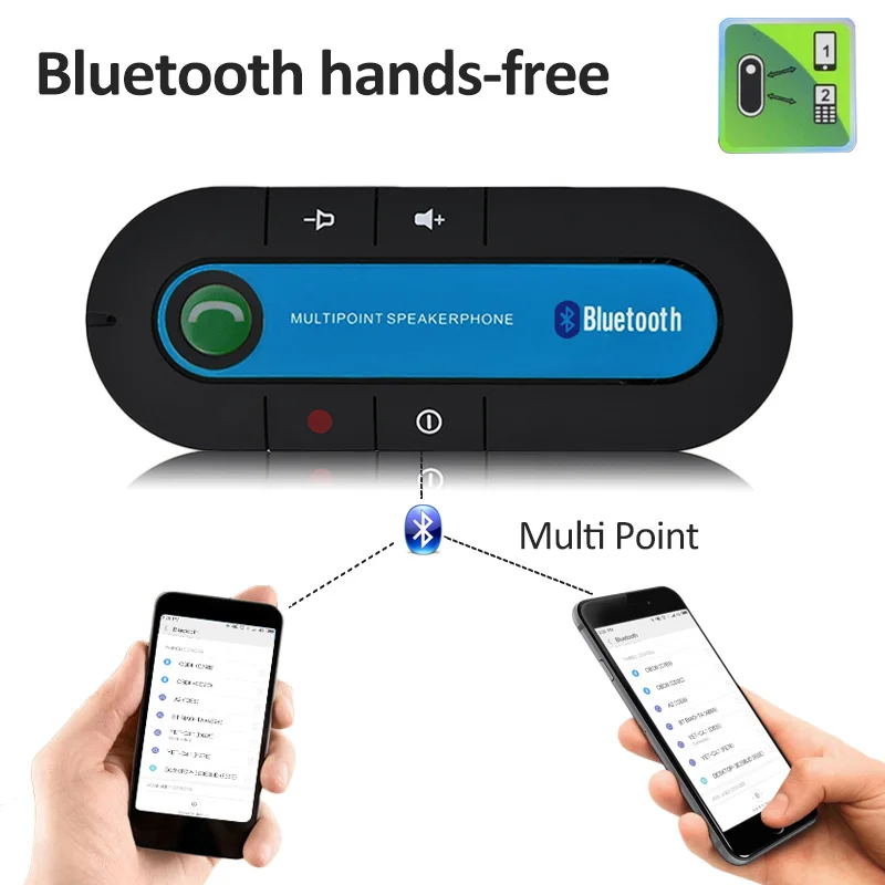 20 шт много многоязычный солнцезащитный козырек Bluetooth громкая связь MP3 музыкальный плеер беспроводной Bluetooth громкой связи автомобильный комплект BT850 V4.1