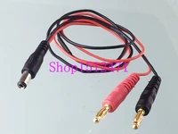 4mm banana plug to 5 5 x 2 1mm dc power male plug charger 22awg 60cm cable