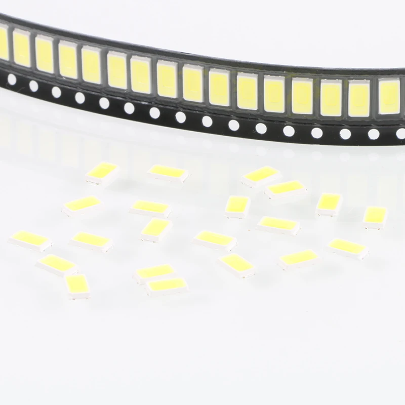 100 шт 5630/5730 CW/WW 0 5 W 150Ma 50 55lm 6500K белый светильник SMD 5730 5630 Светодиодный диоды для