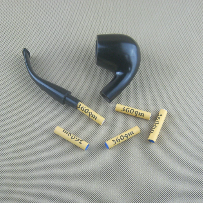 Натуральный Рог яка Panlong резьба двойная петля держатель фильтра моющаяся