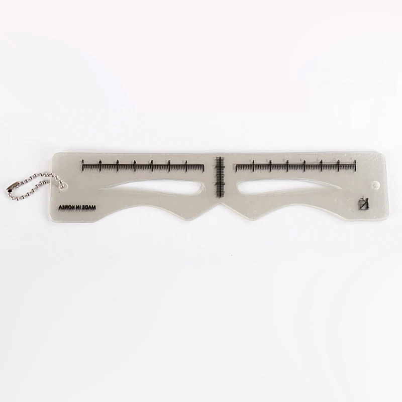 

12pcs/set Professional Microblading Eyebrow Ruler Permanent Makeup Measure Tool Shaping Eyebrow Stencil Tattoo Accessory Supply