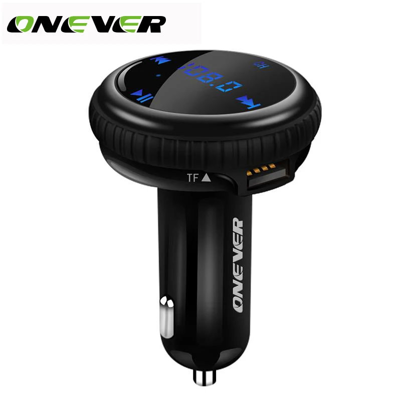 Беспроводной модулятор передатчика Onever Bluetooth автомобильный комплект свободные