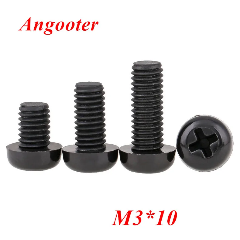 

1000 шт., винты с круглой головкой M3 * 10