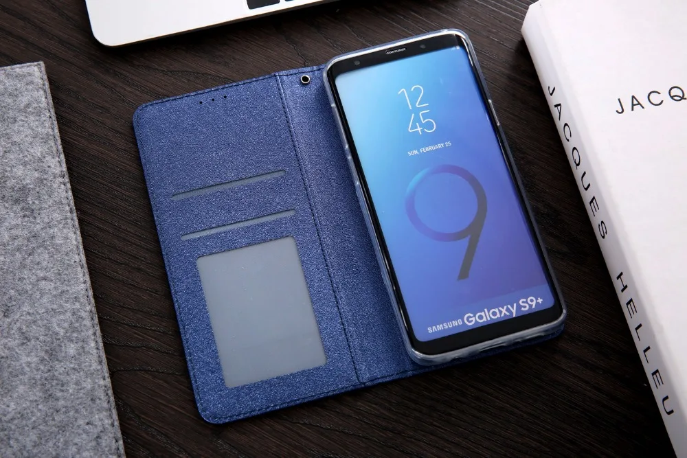 Шелковый кожаный бумажник чехол для samsung Galaxy A50 A70 A30S A50S S8 S9 S10 плюс S7 край S10 5G раскладной чехол с держателем карты Чехол Coque