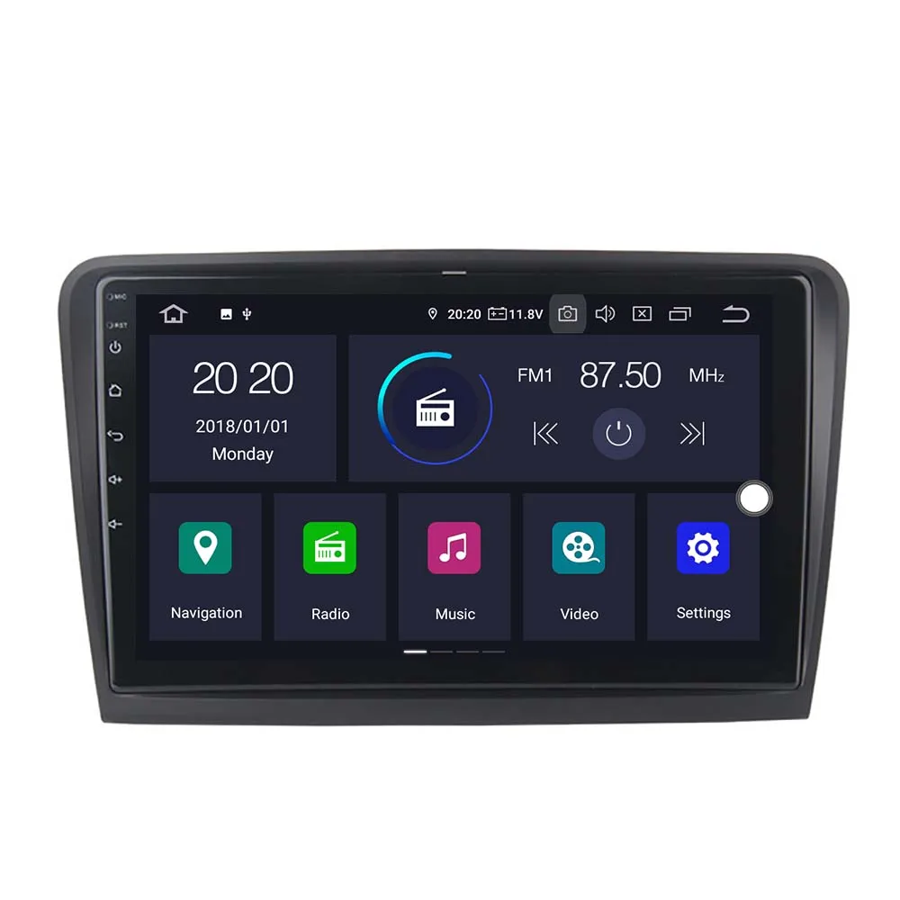 JSTMAX 10 2 ''Android 9 0 4G + 64G ISP экран автомобильный DVD Радио стерео плеер для Skoda Superb 2008