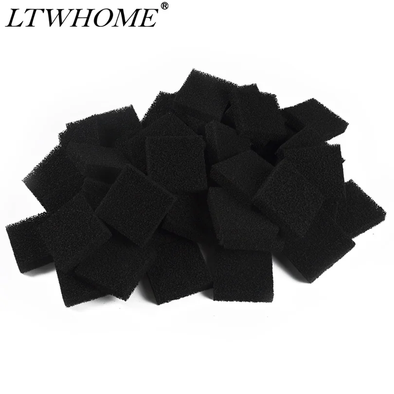 LTWHOME совместимый угольный аквариум пены фильтр колодки подходит для Juwel компактный/Bioflow 3,0