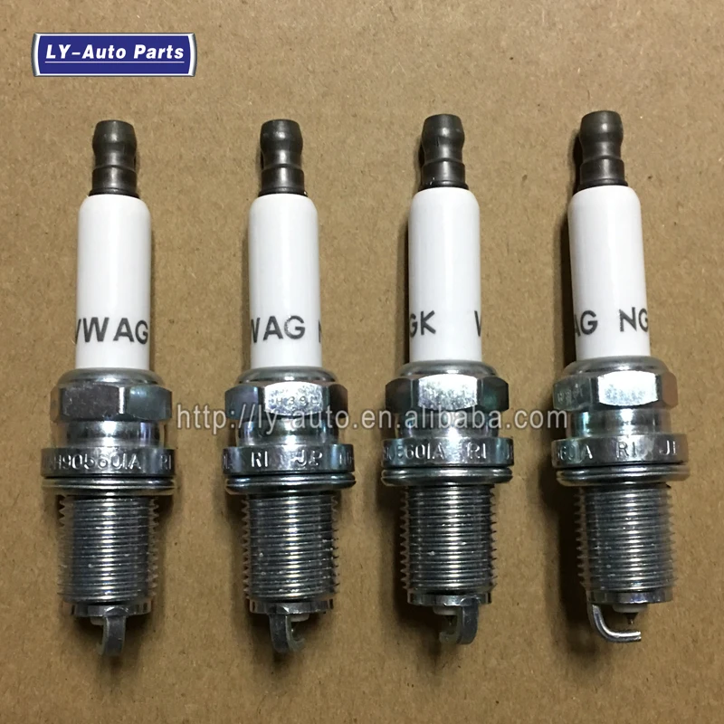 4 шт. новая иридиевая Свеча зажигания для Audi A4 A5 Passat 06H905601A PFR7S8EG Бесплатная