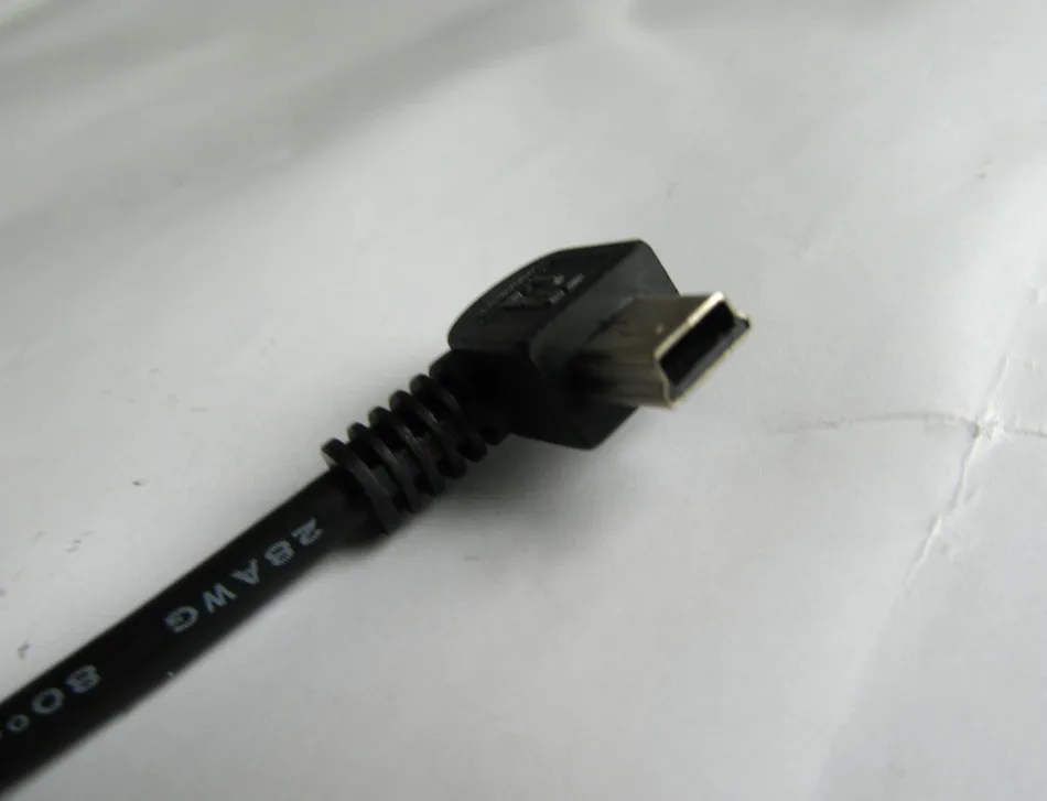 Удлинитель с левым углом 90 контактов 3 шт. разъем USB A 2 0 прямой к Мини b разъему 5 10
