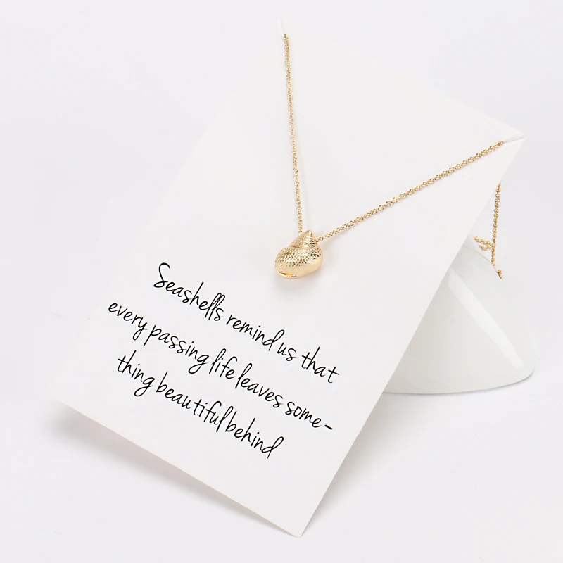 MEIBEADS простое ожерелье на шею Подвеска из сплава Wish Card застежки для ожерелья цепи