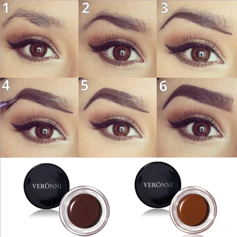 8 расцветок гель для бровей пигмент прочного Водонепроницаемый крем Cejas Sourcil