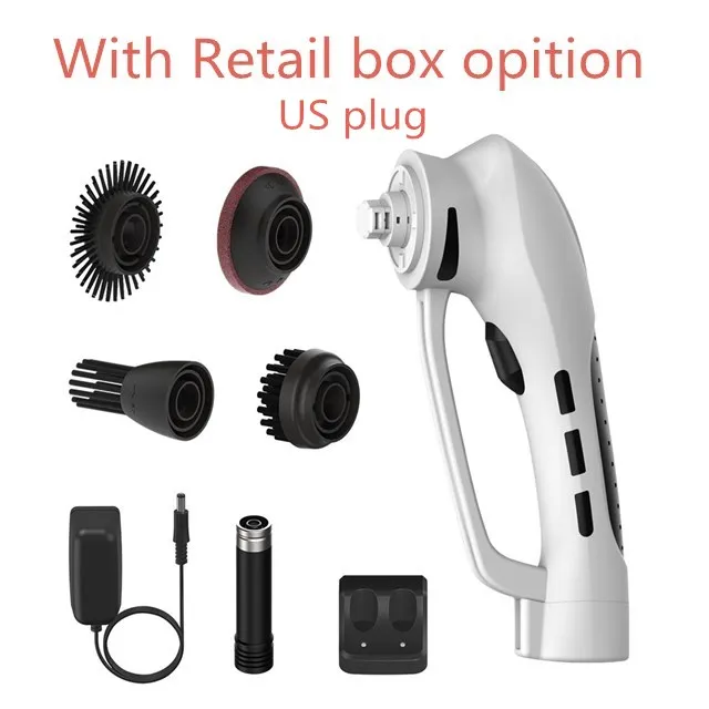 Retail box Xiaomi Shunzao ручной пылесос беспроводной Электрический стиральная машина пыль Сильный всасывания для домашней кухни - Цвет: Retail box