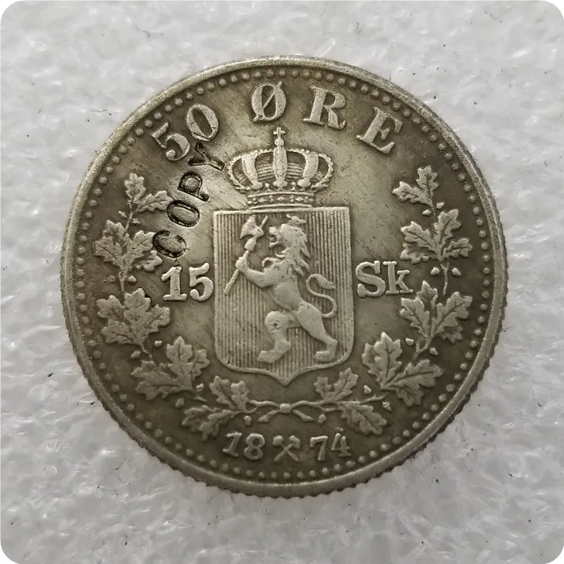 Копия 50 рудных монет из Норвегии 1874-1904 | Дом и сад