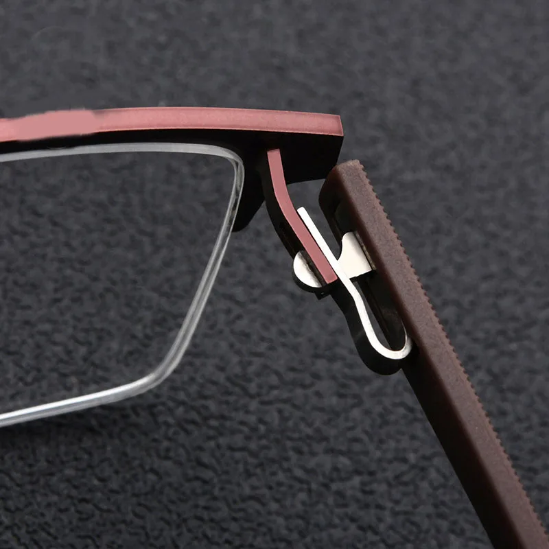 EOOUOOE титановые мужские очки без оправы Gafas Oculos de sol классические очки|Мужские
