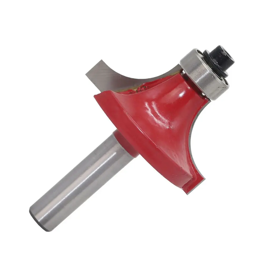 Угловой круглый бит фреза 8 мм хвостовик деревообрабатывающий резак мельница