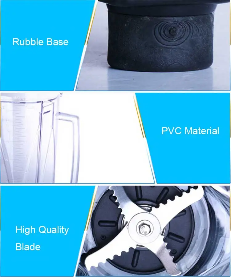 Xeoleo 2.5HP BPA бесплатно коммерческий блендер миксер 2л сверхмощный блендер 1900 Вт Мощный кухонный комбайн ледяной смузи бар блендер
