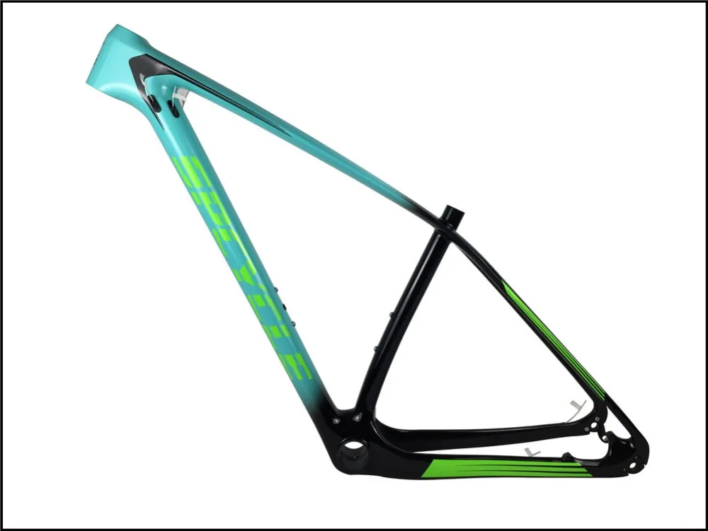 Spcycle Новинка T1000 карбоновая рама для горного велосипеда 29er карбоновая рама совместима с 142*12 мм через ось и 135 QR
