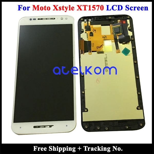 Протестированный класс AAA лента для Moto xstyle XT1572 ЖК дисплей X style X3S XT1570 экран