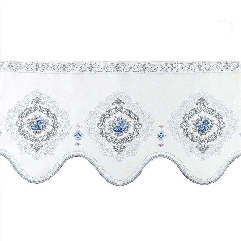 1 м/лот 55 см Широкий жаккардовый занавес из синели ткань сделай сам балдахин