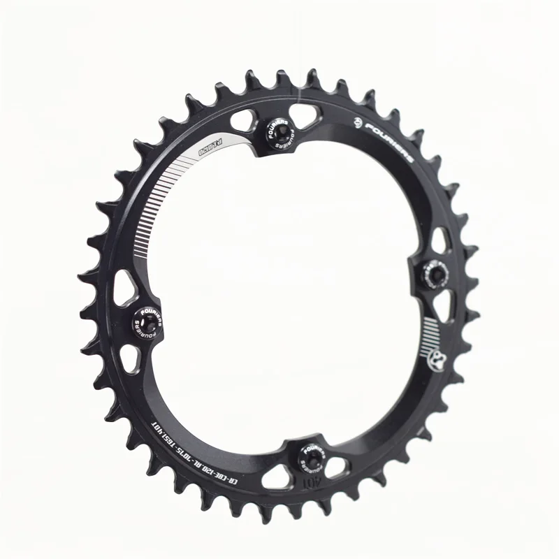 FOURIERS MTB positivo e negativo Ротонда денте piatto disco singolo горный велосипед 94 96 104 120BCD