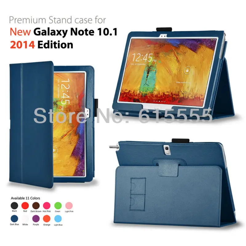 Gligle Новый кожаный чехол-подставка для Samsung Galaxy Note 10 1 2014 чехол + стилус P600 11 цветов