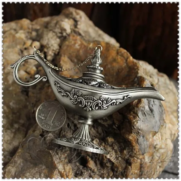 Ретро оловянные ремесла особенности русская Оловянная труба Лампа Аладдина | Дом