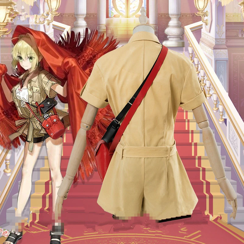 FGO Fate/Grand Order Game Cosplay Nero 3-я годовщина косплей костюм униформы костюмы Вечерние