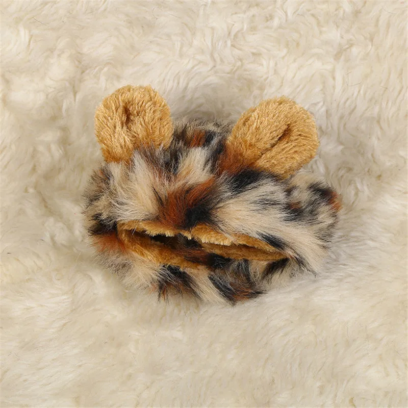 Милый костюм для домашних животных аксессуар Зимний Теплый головной убор кошек