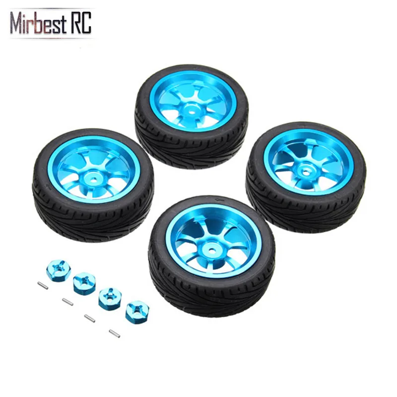 4 шт. высокое качество колесо радиоуправляемого автомобиля обода и шины с 12 мм