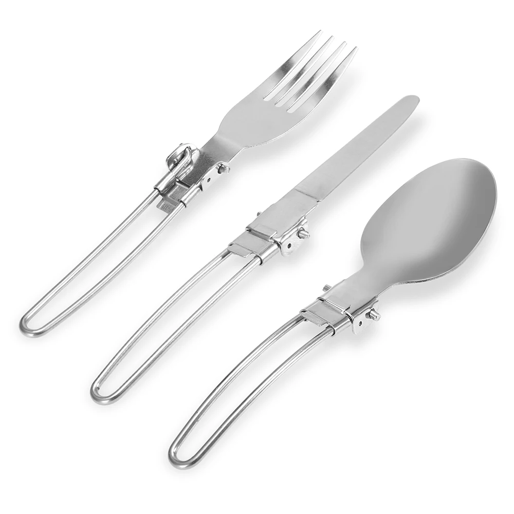 Lixada Camping Cookware Mess Kit Backpacking Hiking Picnic Outdoor Cooking Pot and Pan Set Cookset Tableware Cutlery Utensil | Спорт и